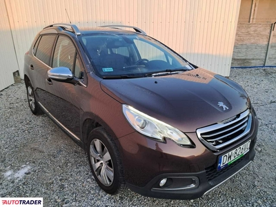 Peugeot 2008 1.6 benzyna 120 KM 2015r. (Komorniki)