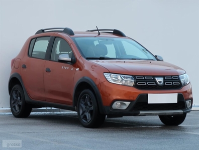 Dacia Sandero II , Salon Polska, Skóra, Navi, Klima, Tempomat, Parktronic