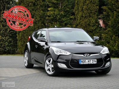 Hyundai Veloster 1.6i(140KM)*Led*Navi*Kamera*Keyless Go*Parktronik*Welur*i wŁ*Alu17