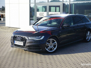 Audi A6 S-line! 2kpl opon, Full LED, Kamera, Ele.klapa, GWARANCJA, Bezwypa…