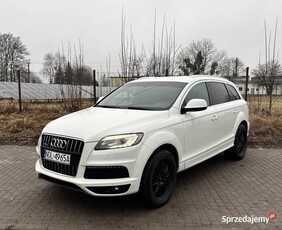 Audi Q7 2012r Lift 4.2 V8 TDi 340 km S line Stan Idealny