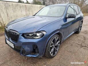 Bmw x3 m40i G01 F97 LCI 21r 71tys km uszkodzona