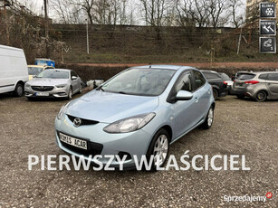 Mazda 2 1.35i-75km-Bezwypadkowy-Pierwszy Właścicel-Klimatyzacja-Stan ideal…