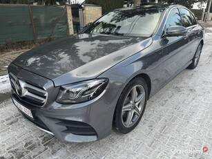 Mercedes-Benz Klasa E 220CDI AMG automat I-wł Panorama Skóra full opcja