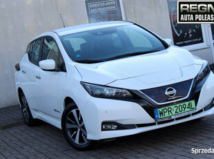 Nissan Leaf SalonPL FV23% 40Khw Acenta Kamera Pakiet Zima Navi 150KM 1WŁ L…