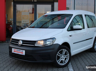 Volkswagen Caddy, 2019r. 2.0 TDi 75KM * 5 miejsc * FV23% * Salon PL * Temp…