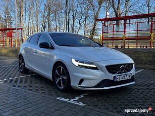 Volvo V40 D4 R-Design Polestar 220KM Biała Perła