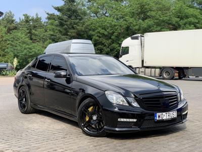 Mercedes benz E63 AMG zamiana