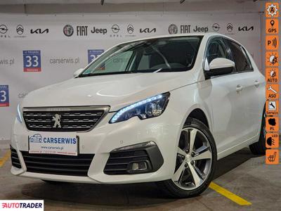 Peugeot 308 1.2 benzyna 130 KM 2018r. (Warszawa)