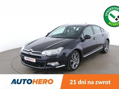 Citroen C5 III bi-xenon, skóra, navi, el. regulowane i ogrzewane fotele, czujniki p