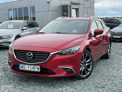 Mazda 6 III 2.5i 192KM SkyActiv-G Skypassion AT, Salon PL, FV23%, Head Up