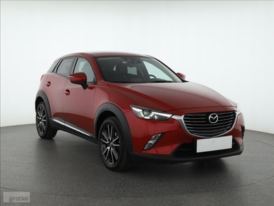 Mazda CX-3 Salon Polska, Serwis ASO, Automat, Skóra, Navi, Klimatronic,