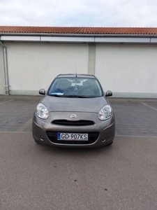 Nissan Micra 1.2 benzyna 2013r Mały przebieg