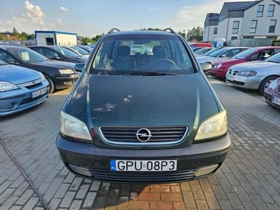 Opel Zafira 2000 rok 1.8 Benzyna 7-osobowy Opłaty aktualne