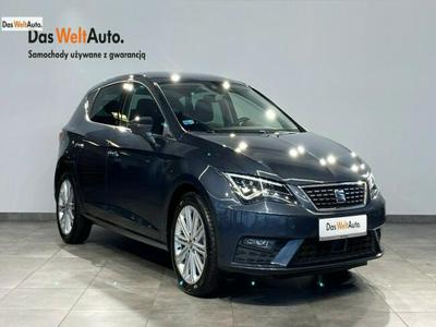 Seat Leon -Xcellence 1.5TSI 150KM DSG 2019 r., salon PL, I wł., f-a VAT