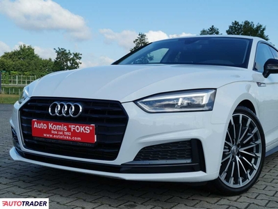 Audi A5 2.0 benzyna 190 KM 2017r. (Goczałkowice-Zdrój)