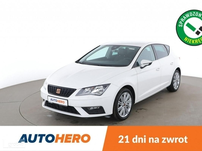 SEAT Leon III klima auto, navi, kamera + czujniki parkowania, grzane fotele