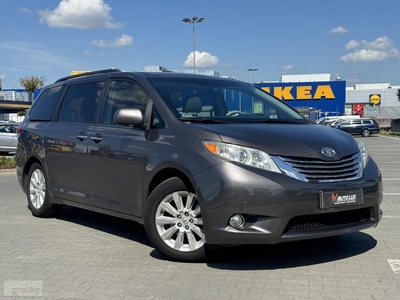 Toyota Sienna III Limited najbogatsza wersja wyposażenia DVD