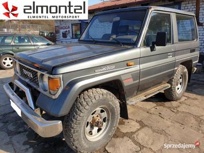 Toyota Land Cruiser LJ70 1988 2,4 TD 80 KM zamiana okazja