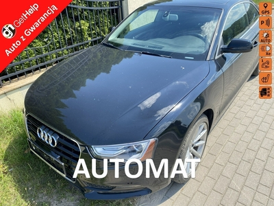 Audi A5 II 224KM, coupe, quattro, automat, skóry, symboliczny przebieg, jak now