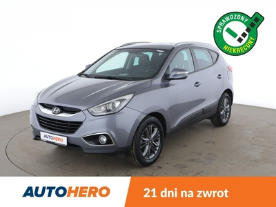 Hyundai ix35 navi, półskóra, klima auto, kamera i czujniki parkowania, grzane fot