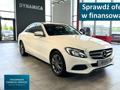 Mercedes-Benz Klasa C W205 1.6 129KM automat 2017/2018 r., salon PL, 12 m-cy gwarancji