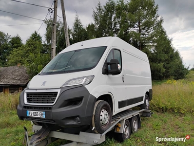 Peugeot boxer po kradzieży