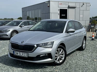 Skoda Scala 1.5 TSI 2020/2021r. Ambition, Lane i Front Assist, tylko 105 tys. km