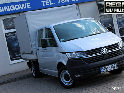 Volkswagen Transporter T6.1 DOKA 6-osob. 2.0TDI 110KM SalonPL 1WŁ FV23% Gw…