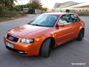 Audi S3 Quatro 1,8T 260km Sport Tuning 4x4 doinwestowany mega wygląd Chip