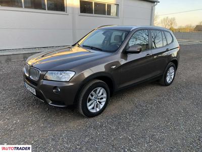 BMW X3 2.0 benzyna 245 KM 2013r. (Opoczno)