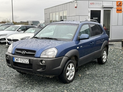 Hyundai Tucson 2.0 CRDi 113KM 2005r. 184tys. km. 4WD, Climatronic,