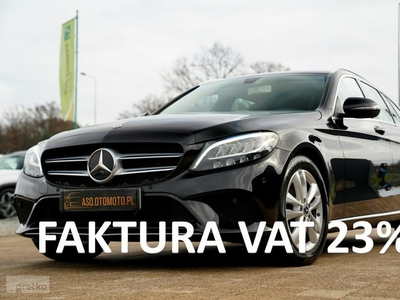 Mercedes-Benz Klasa C W205 FUL LED skóra AUTOMAT F1 kamera nawi pelna el line assist ACC el.kla