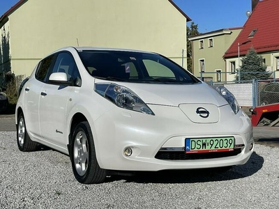 Nissan Leaf 109KM - Bateria 30 kWh, Pompa ciepła, Serwisowany, Biała perła, Full !