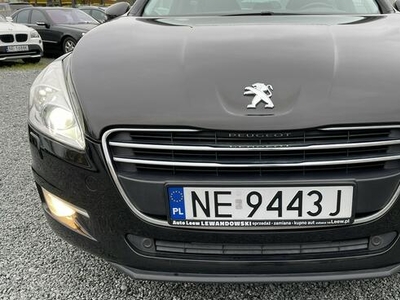 Peugeot 508 Benzyna Xenon Navi Panorama Dach Skóry Czujniki Parkowania