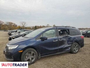 Honda Odyssey 3.0 benzyna 2024r. (DES MOINES)