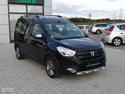 Dacia Dokker 1.3 Benz. 130KM Jak Nowy Serwis Bezwypadkowy Navi Kamera Opłacony