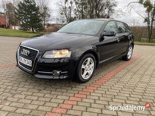 Audi A3 8P benzyna 2011r sportback po lifcie