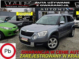 Škoda Yeti Nowy rozrząd*4x4*1.8 Benzyna* HAK*Gwarancja*ZAMIANA I (2009-)