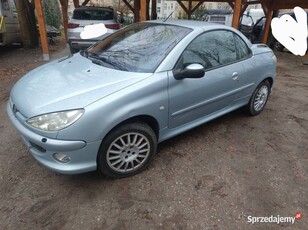 Peugeot 206 CC 1.6 B 2004r Dach Sprawny Niemcy