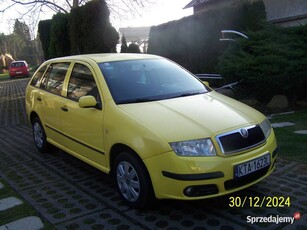 Skoda Fabia 1.4 80KM kombi klima 2007r okazja