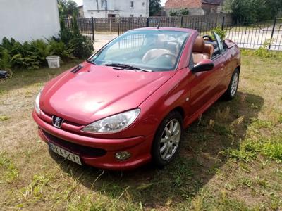 Używane Peugeot 206 CC - 4 150 PLN, 140 740 km, 2001