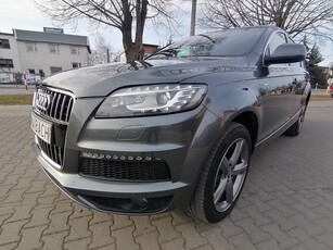 Audi Q7 I 3.0 TDI 245KM,S-LINE, Quattro Tiptronic, skóra,NAVI,przeb-178tyś!