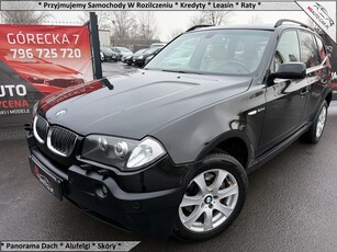 BMW X3 I (E83) BMW X3 2.0 Diesel * Manual * Skóry * Isofix * Panorama dach * Hak