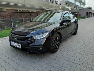 Honda Civic X SPORT 2.0 158 KM kamera radar koła 19