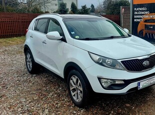 Kia Sportage III IWł.Klimatr,Led,Temp,Panorama,Alu,Syst.Głos,Alcantara,Kamera cof