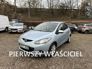 Mazda 2 II 1.35i-75km-Bezwypadkowy-Pierwszy Właścicel-Klimatyzacja-Stan idealny