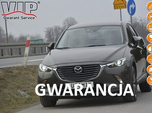 Mazda CX-3 1.5D bezwypadkowy full led gwarancja przebiegu półskóra Head Up