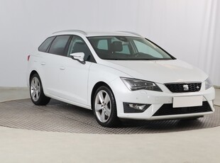 SEAT Leon III , Salon Polska, Skóra, Klimatronic, Tempomat, Parktronic,