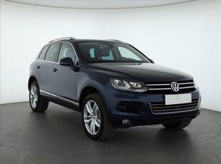 Volkswagen Touareg II , Serwis ASO, 245 KM, Automat, Skóra, Navi, Klimatronic,